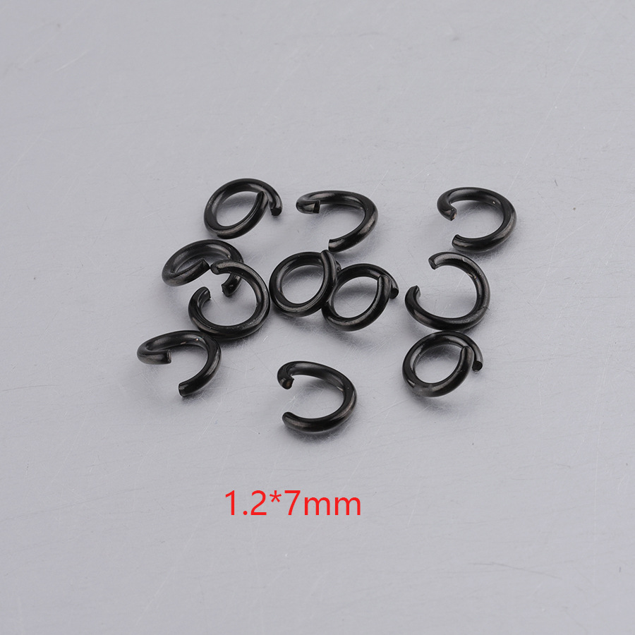 black 1.2*7mm