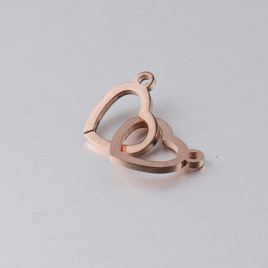 3:rose gold color plated