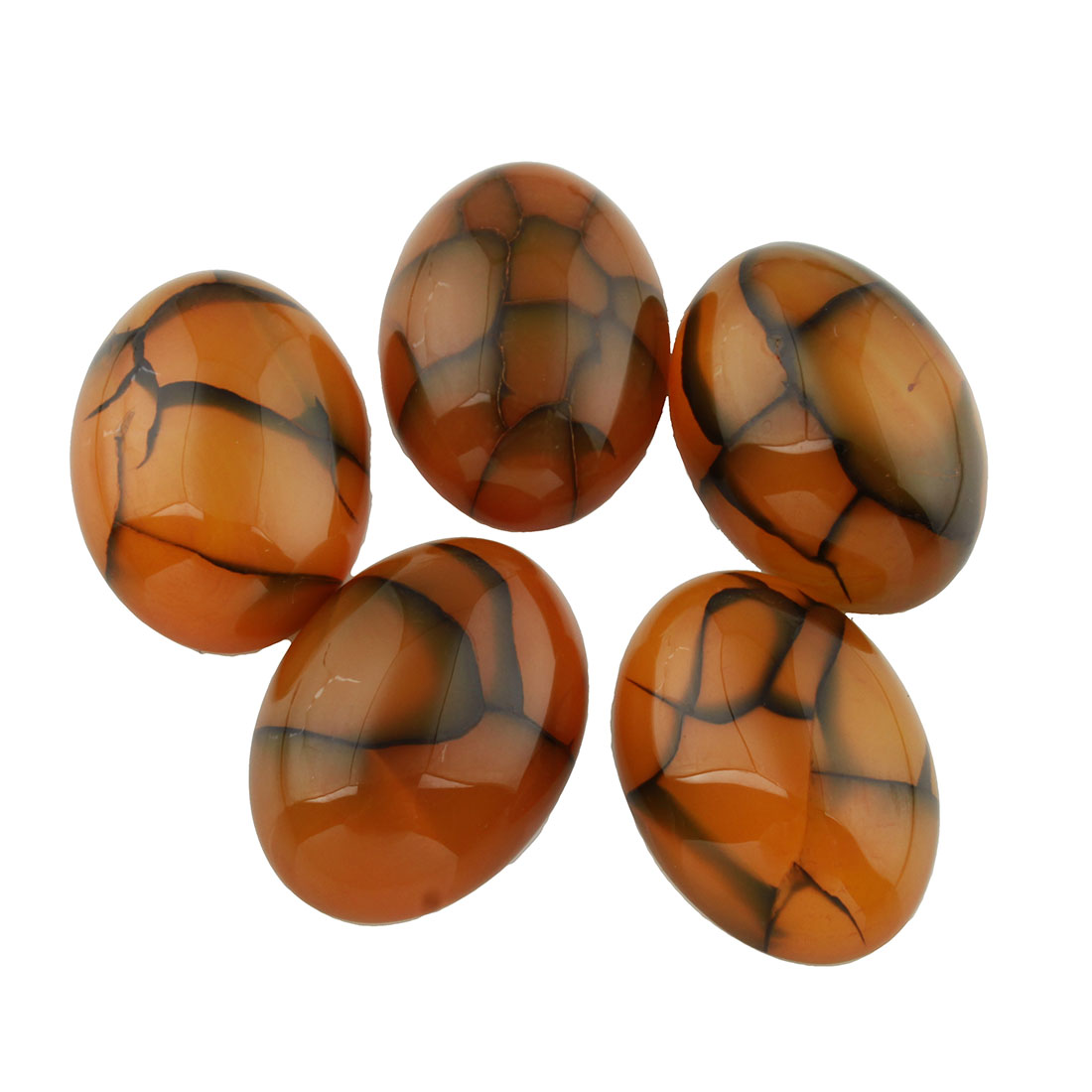 orange dragon veins agate