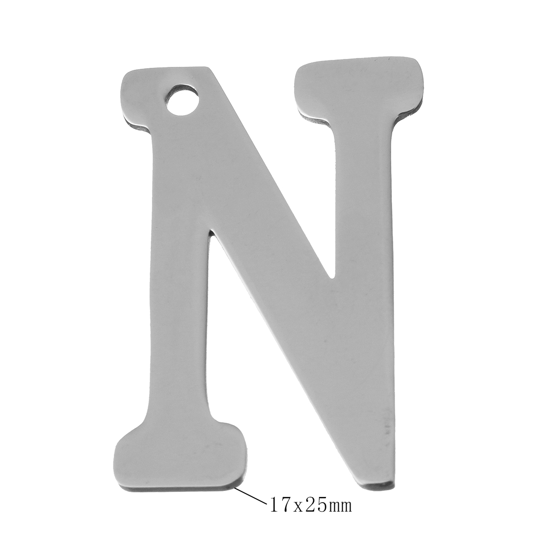 N 17x25x1mm,孔:2mm