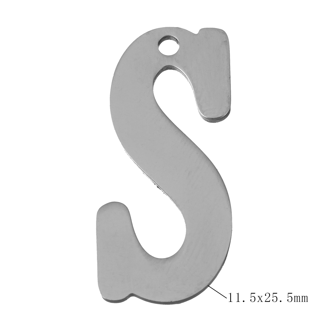 S 11.5x25.5x1mm,孔:2mm