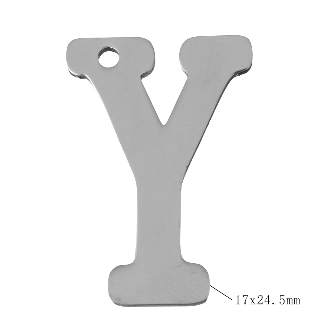 Y 17x24.5x1mm,孔:2mm