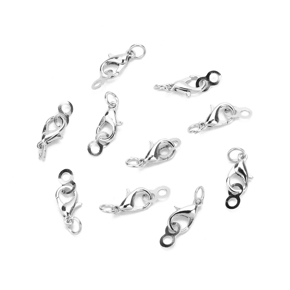 silver 12x6mm