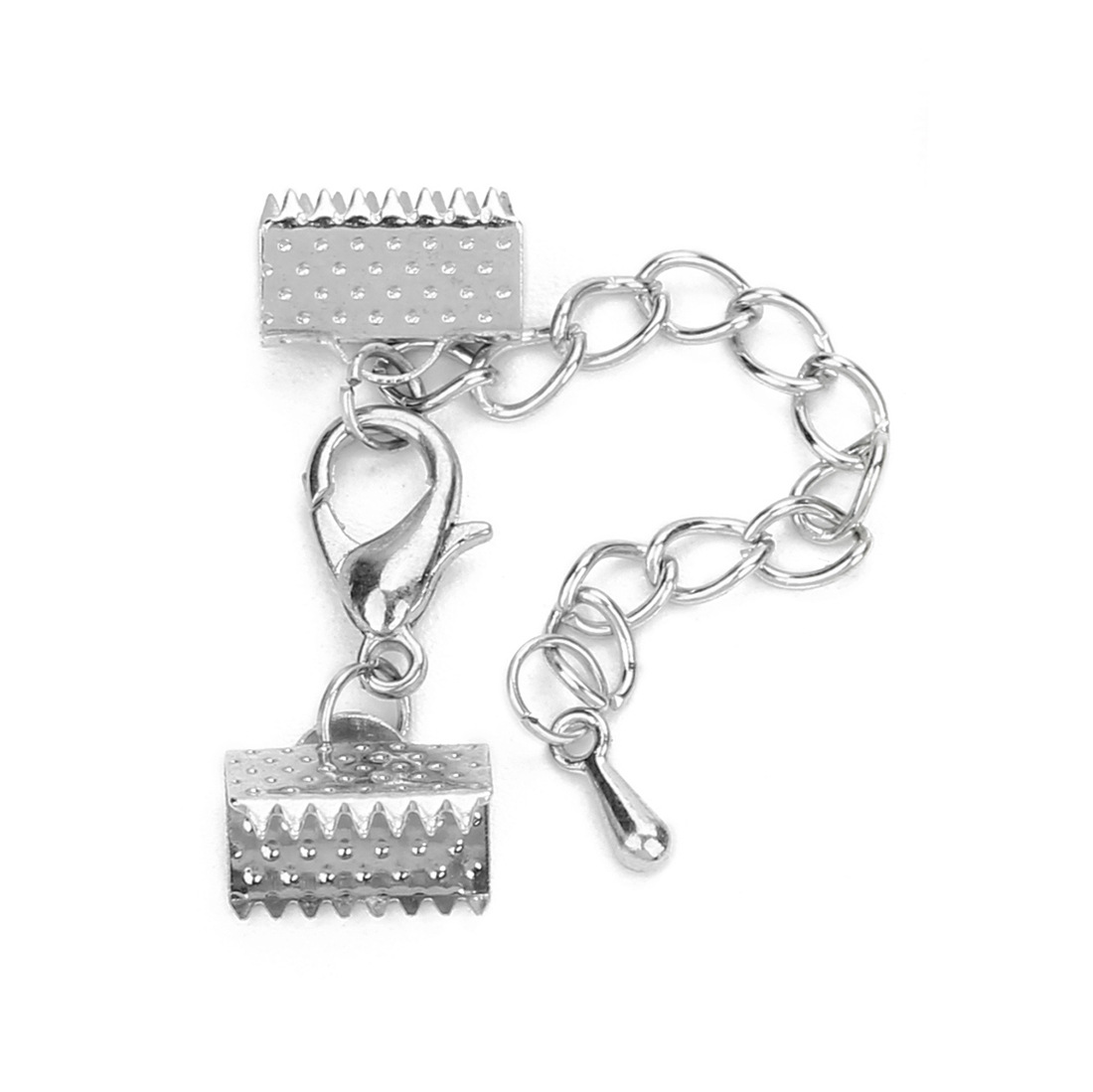 platinum color horse clip width 40mm