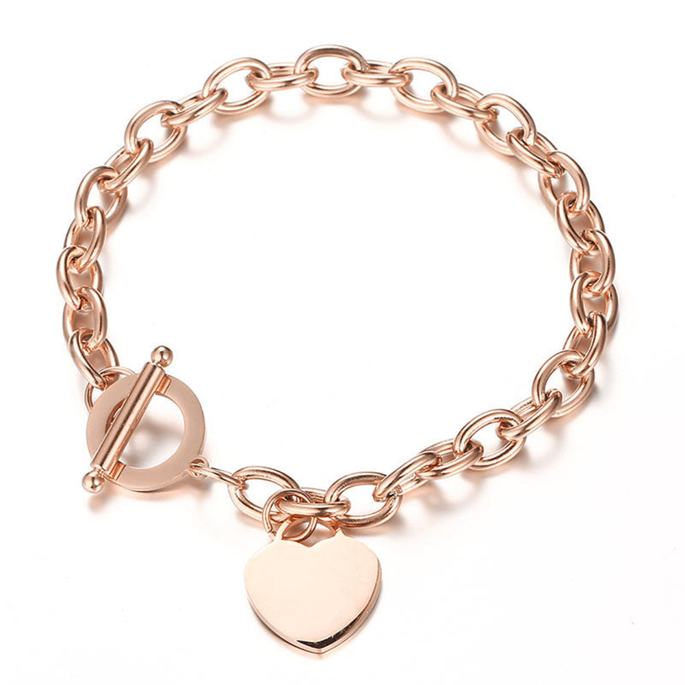 Bracelet   rose gold color