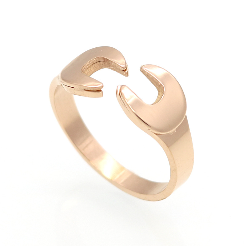 3:rose gold color plated