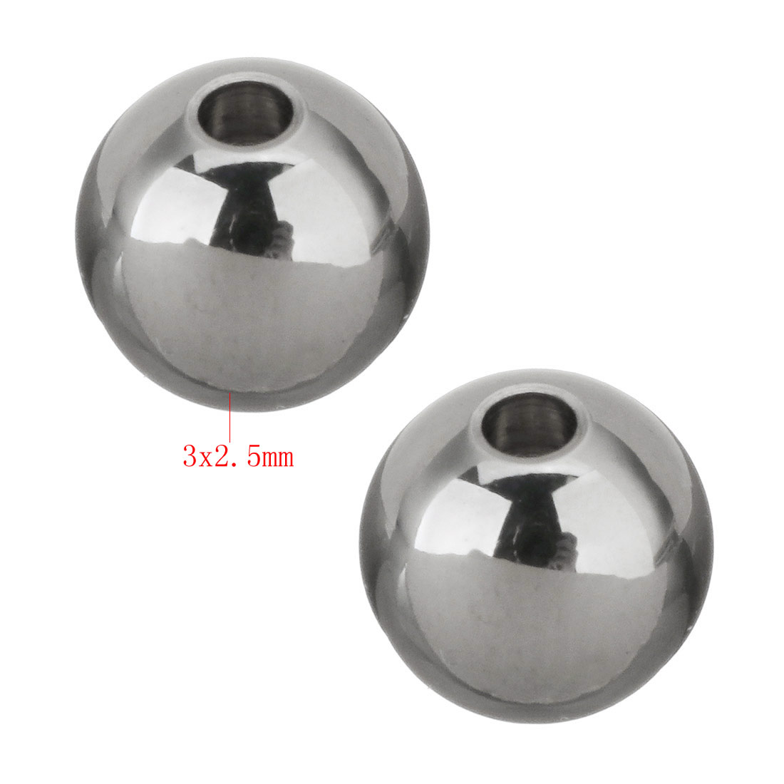 3x2.5x3mm,Hole:1.5mm