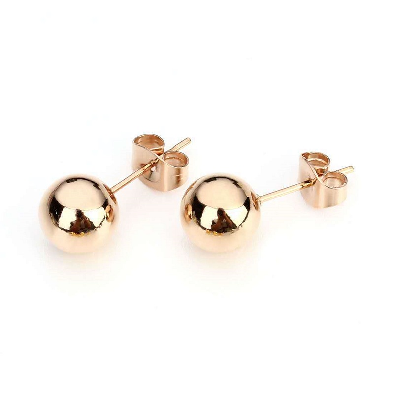 rose gold color 6mm