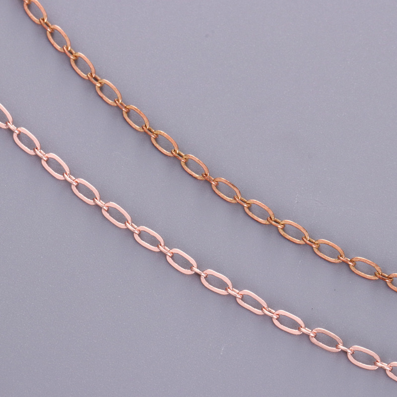 3:rose gold color plated