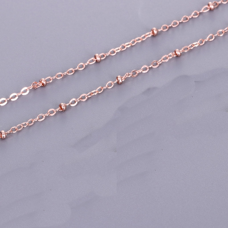 3:rose gold color plated