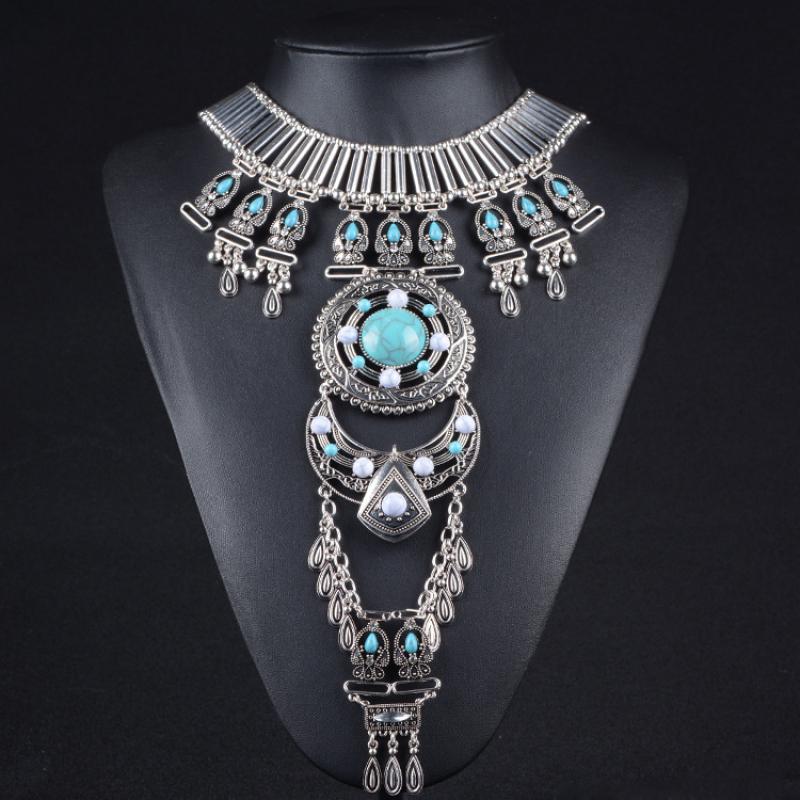 1 antique silver color plated