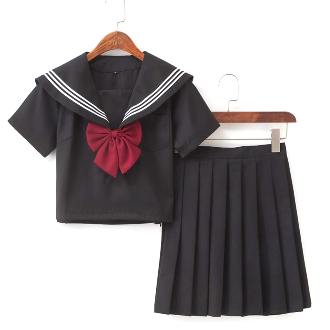 Short sleeve skirt tie