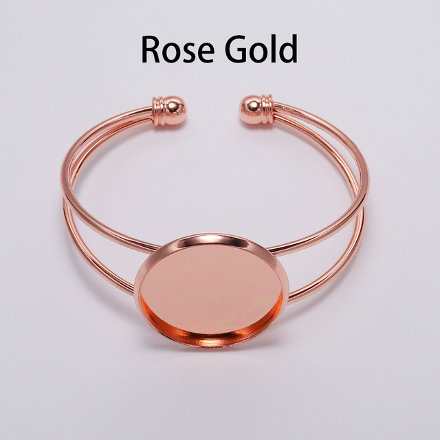 rose gold color 25mm