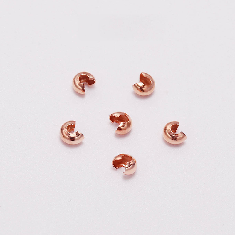 rose gold color 4mm