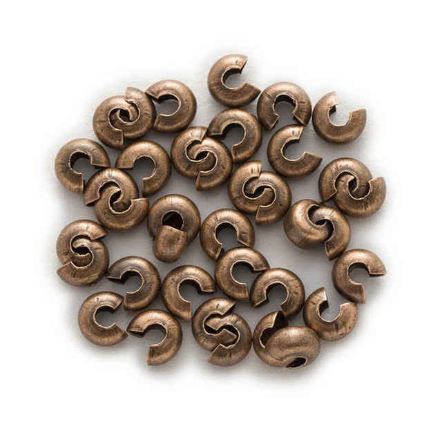 antique copper color 4mm