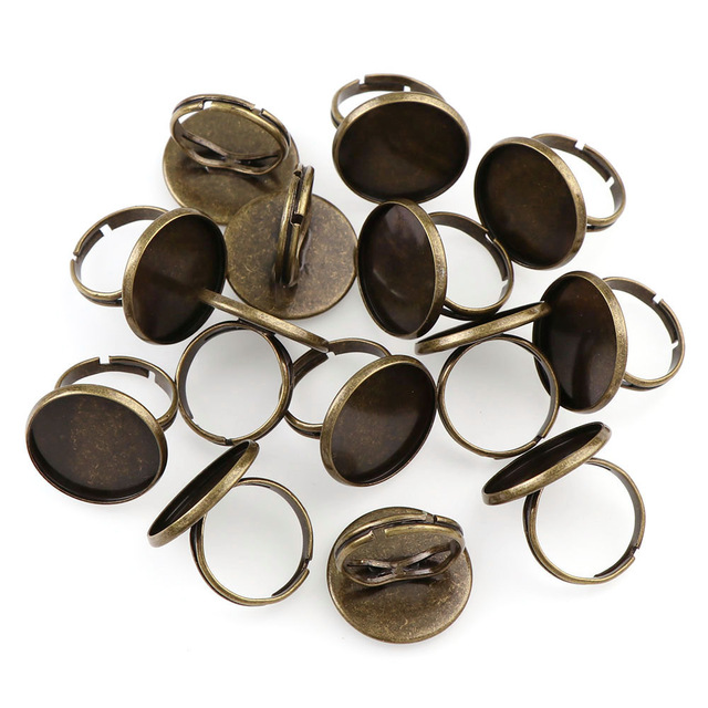 antique bronze color 14mm