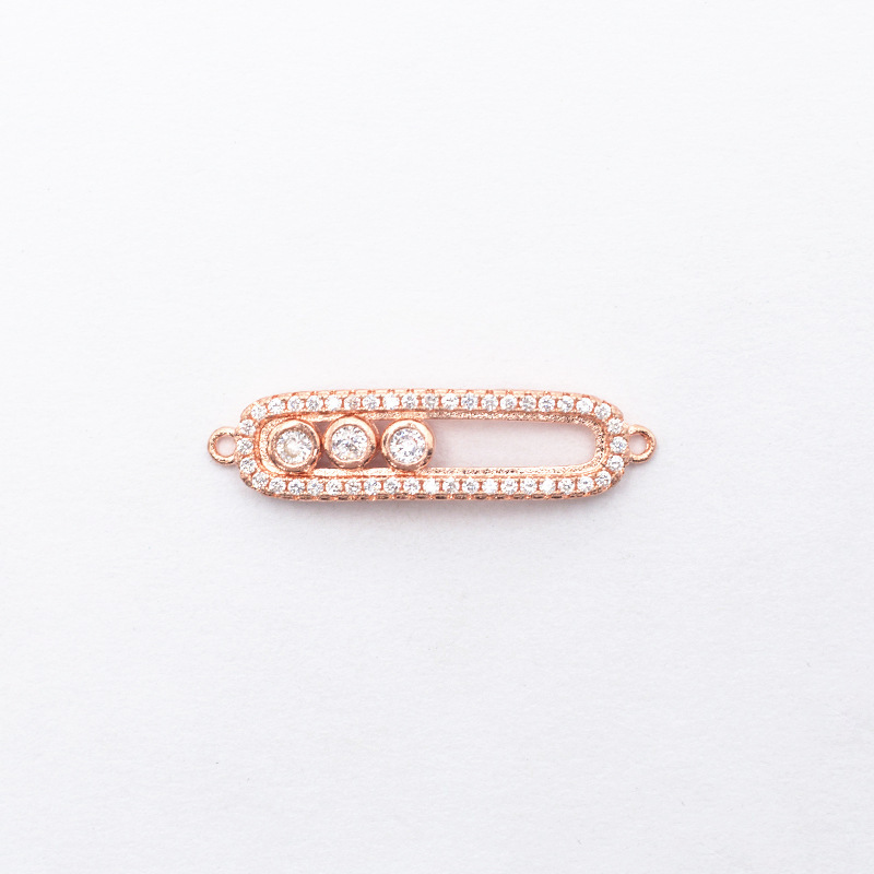 3:rose gold color plated