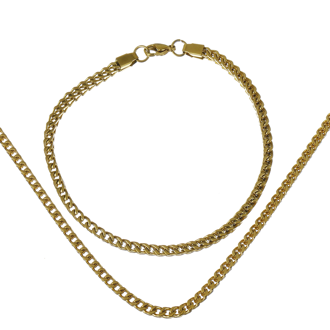 gold color plated 75cm