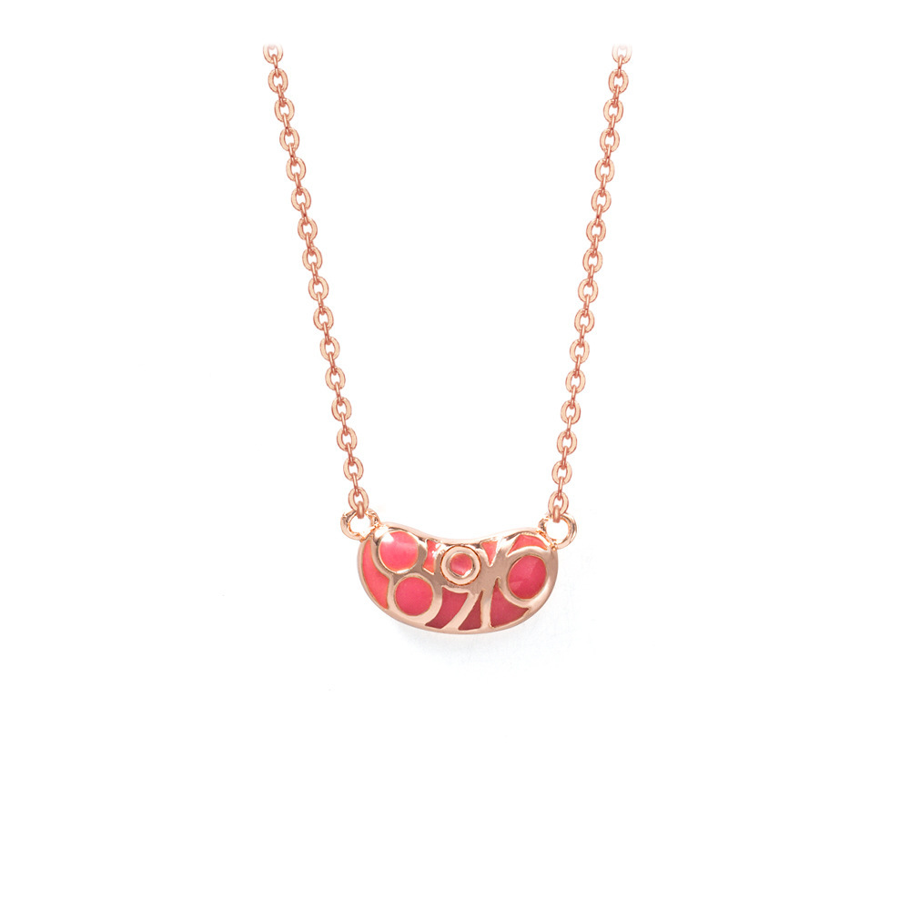 pink zinc alloy (117x61mm)