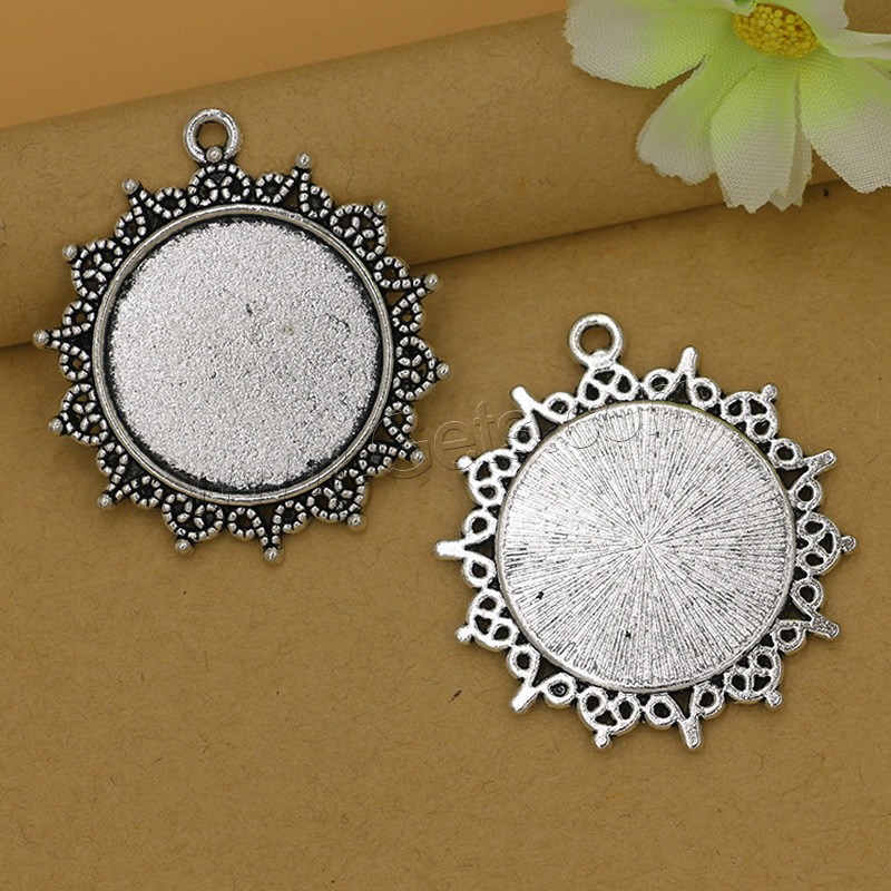 antique silver color30mm