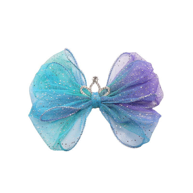 blue hair clip