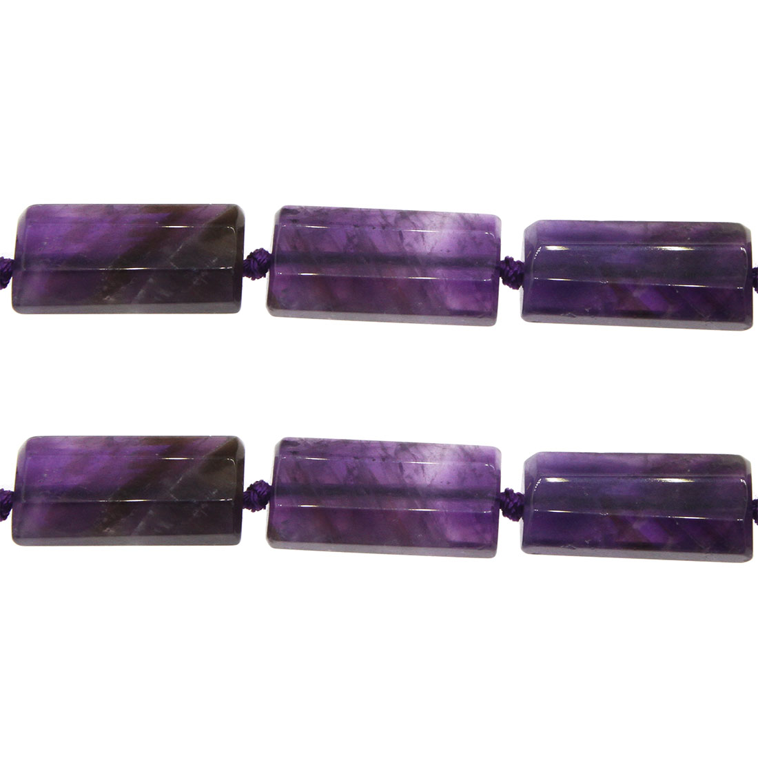 4 dunkle Amethyst