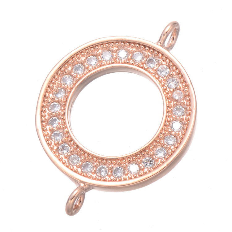 2:rose gold color plated