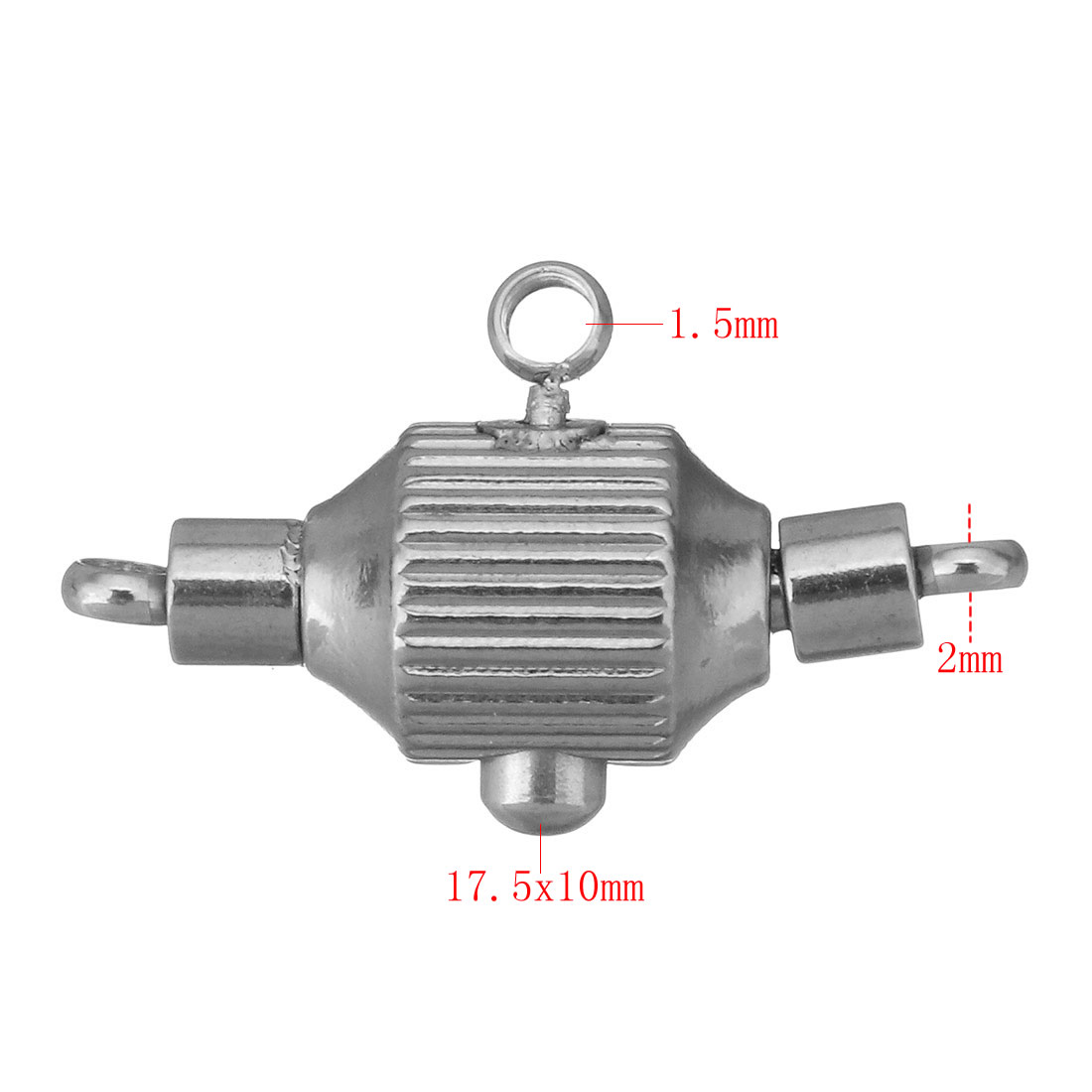 17.5x10x6mm,Hole:2,1.5mm