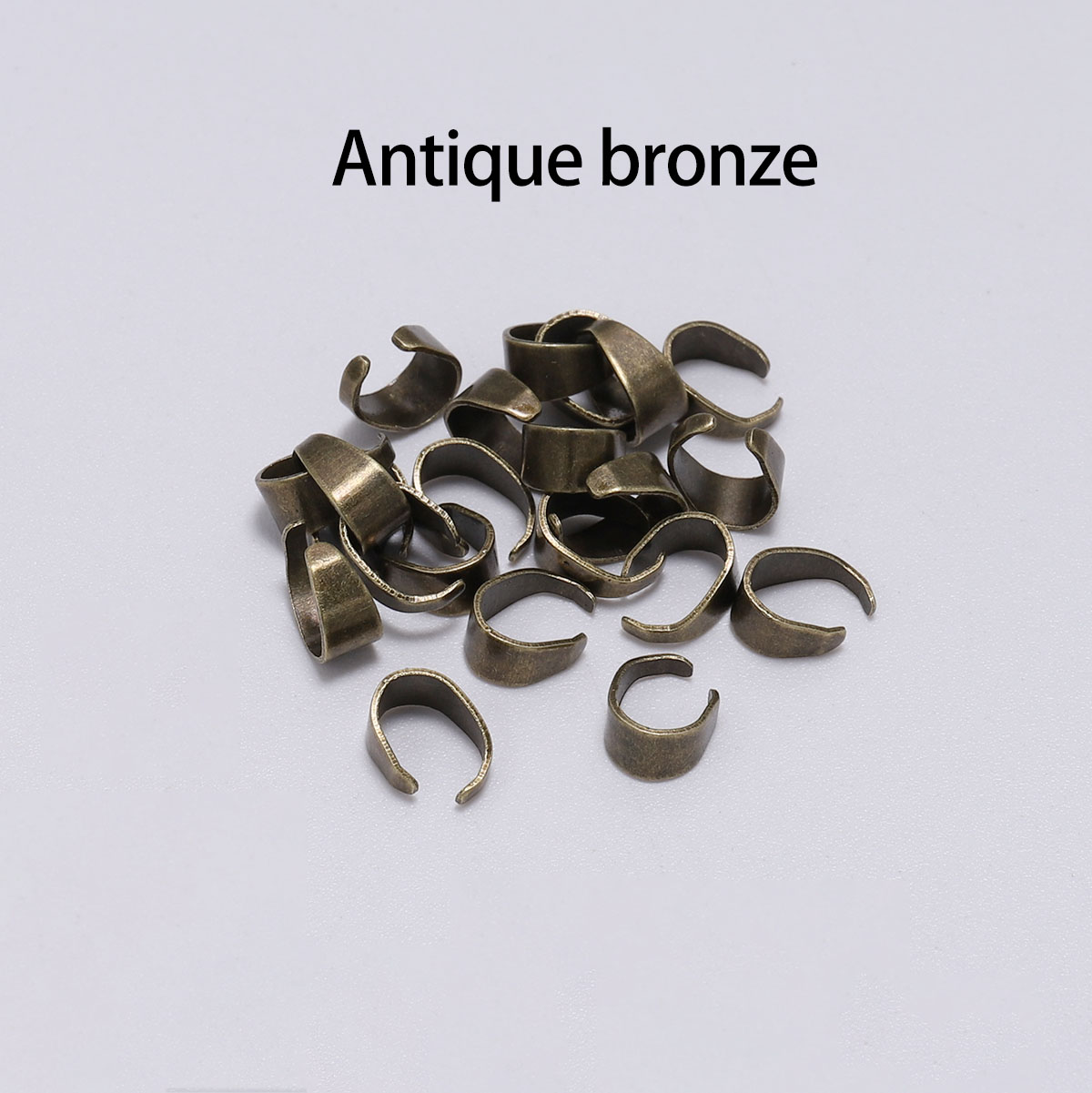 antique bronze color 8x12mm