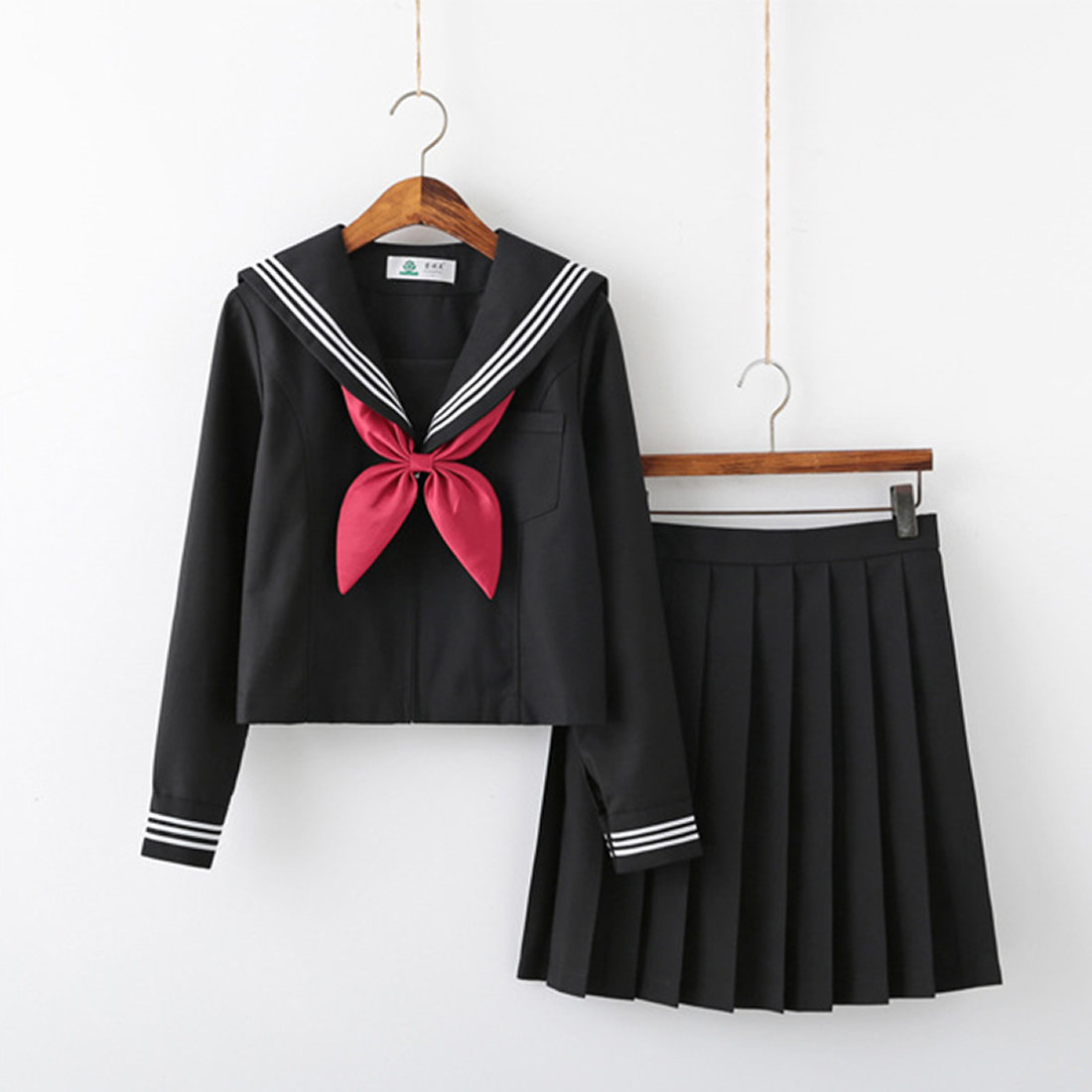 Long-sleeved skirt (free goldfish knot)