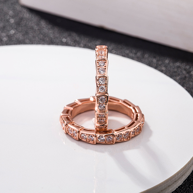 rose gold color plated7#