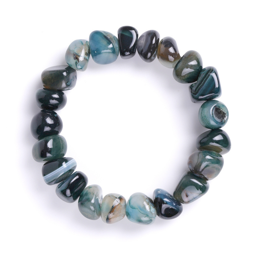 5.dark green agate