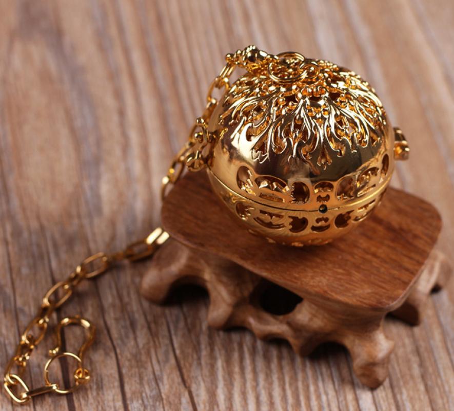 gold color plated ball