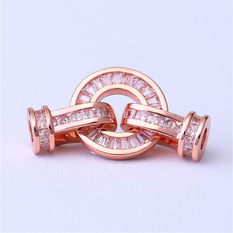 3:rose gold color plated