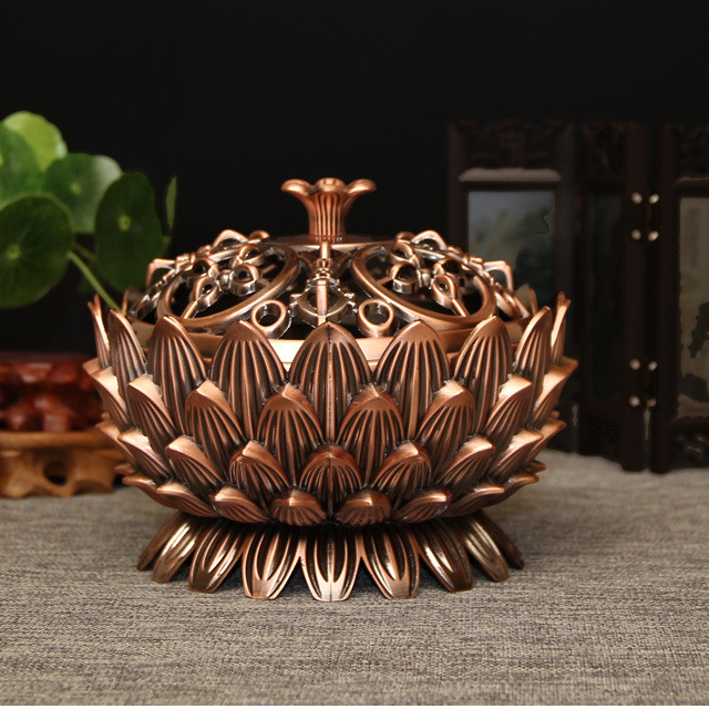 antique copper color：17x14 cm