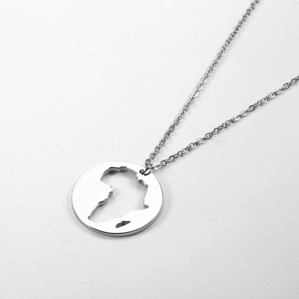 silver necklace