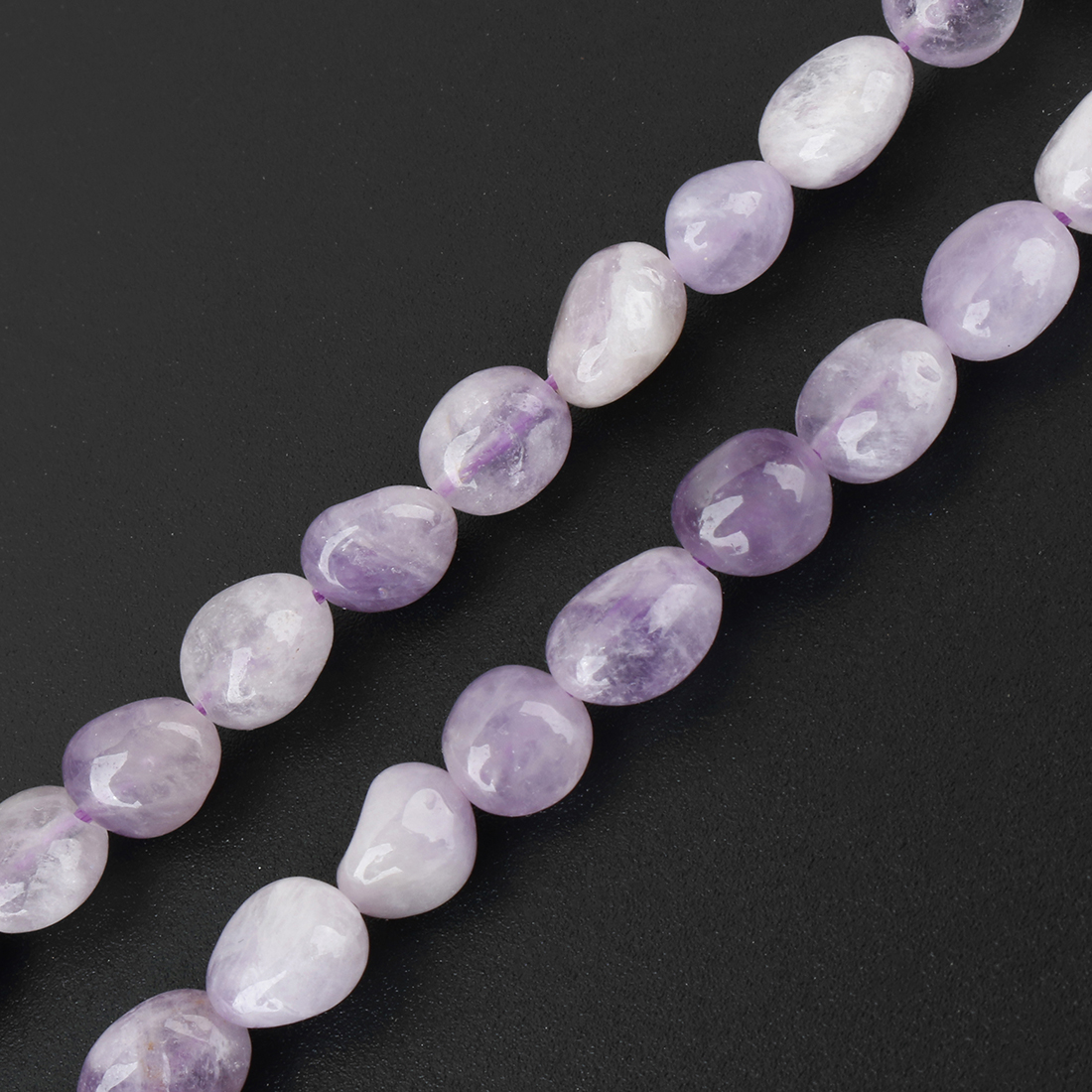 purple jade 6x8mm