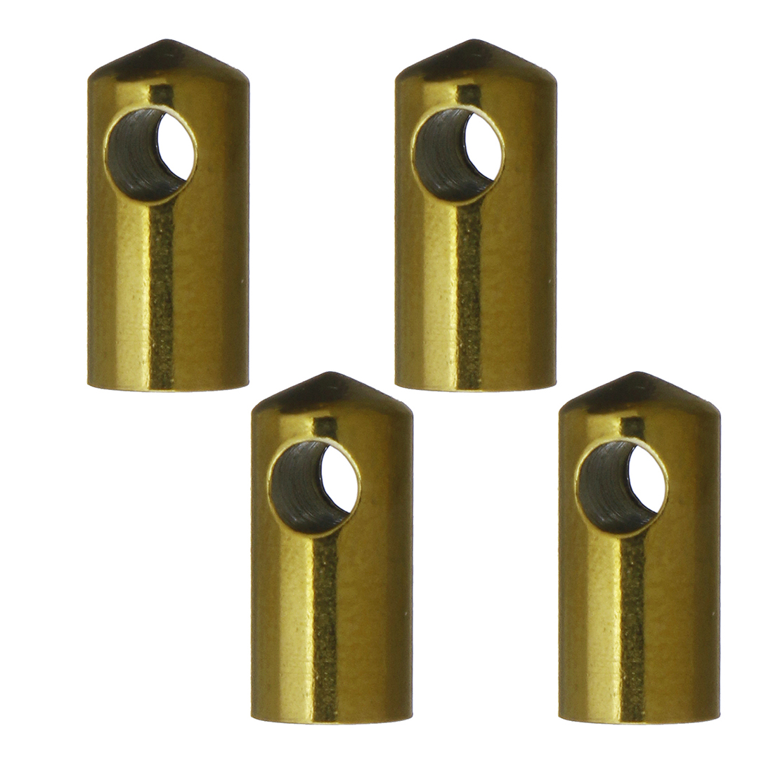 gold：2x7x2mm,Internal Diameter：1mm,Hole：1mm