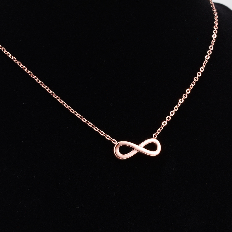 1 rose gold color plated