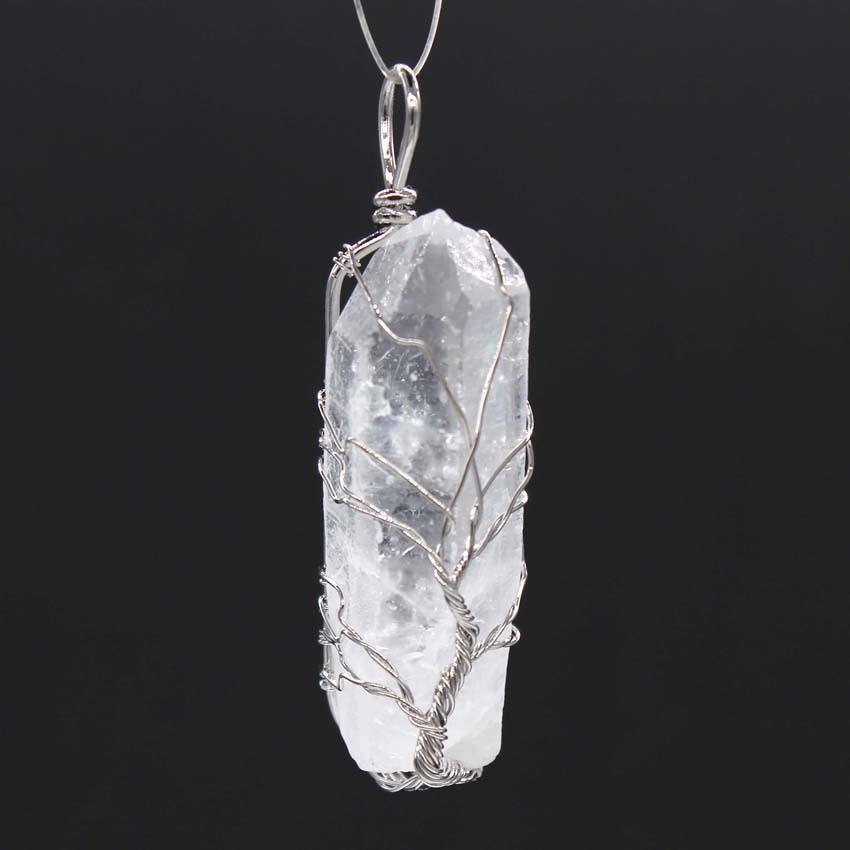 1:couleur argent plaqué avec Quartz clair