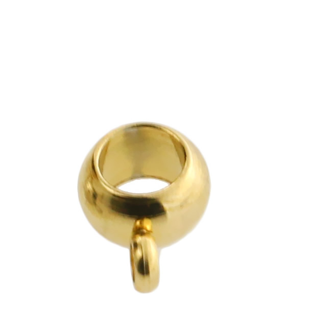 Weldedcross goldenthe inside diameter of  5mm
