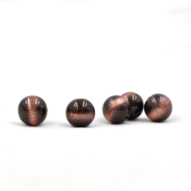 antique copper color plated 8 mm