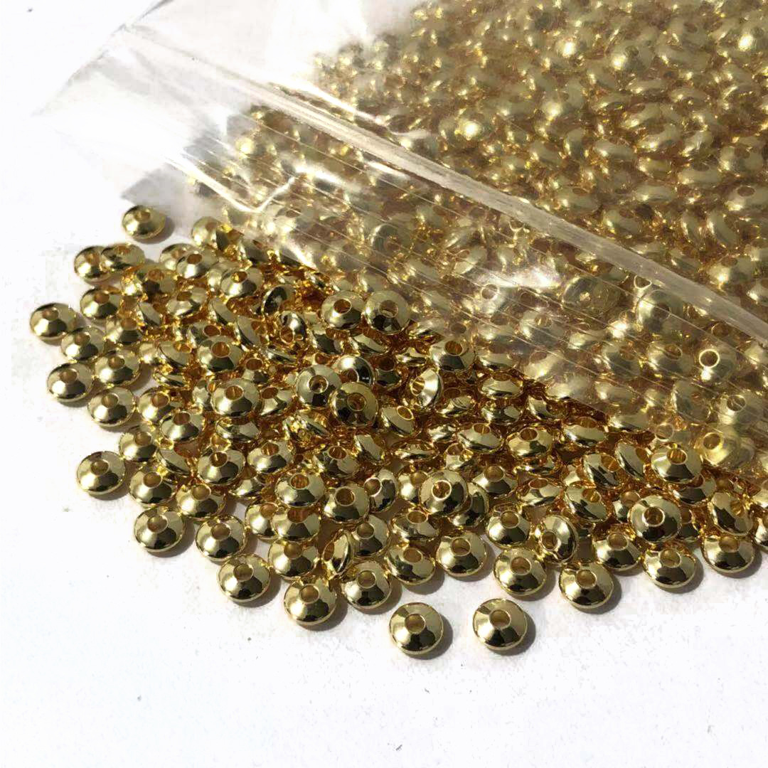 gold color plated 6mm