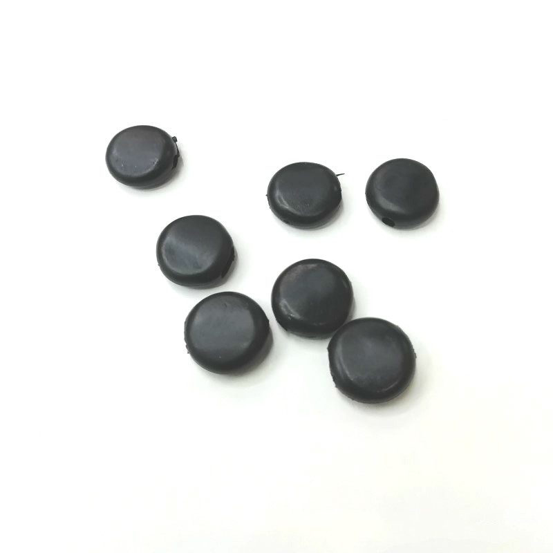 Flat Round  black