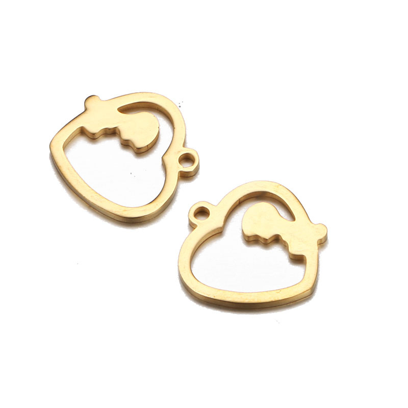 2 gold color plated