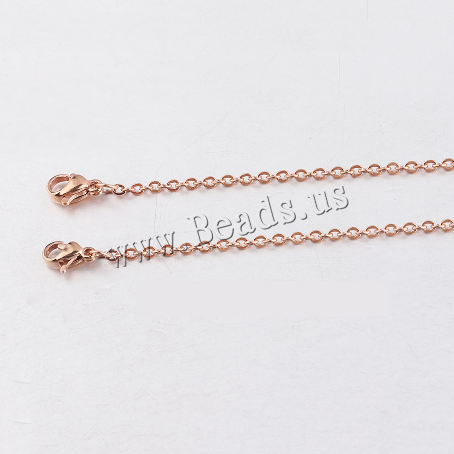 1.5mm Rose gold