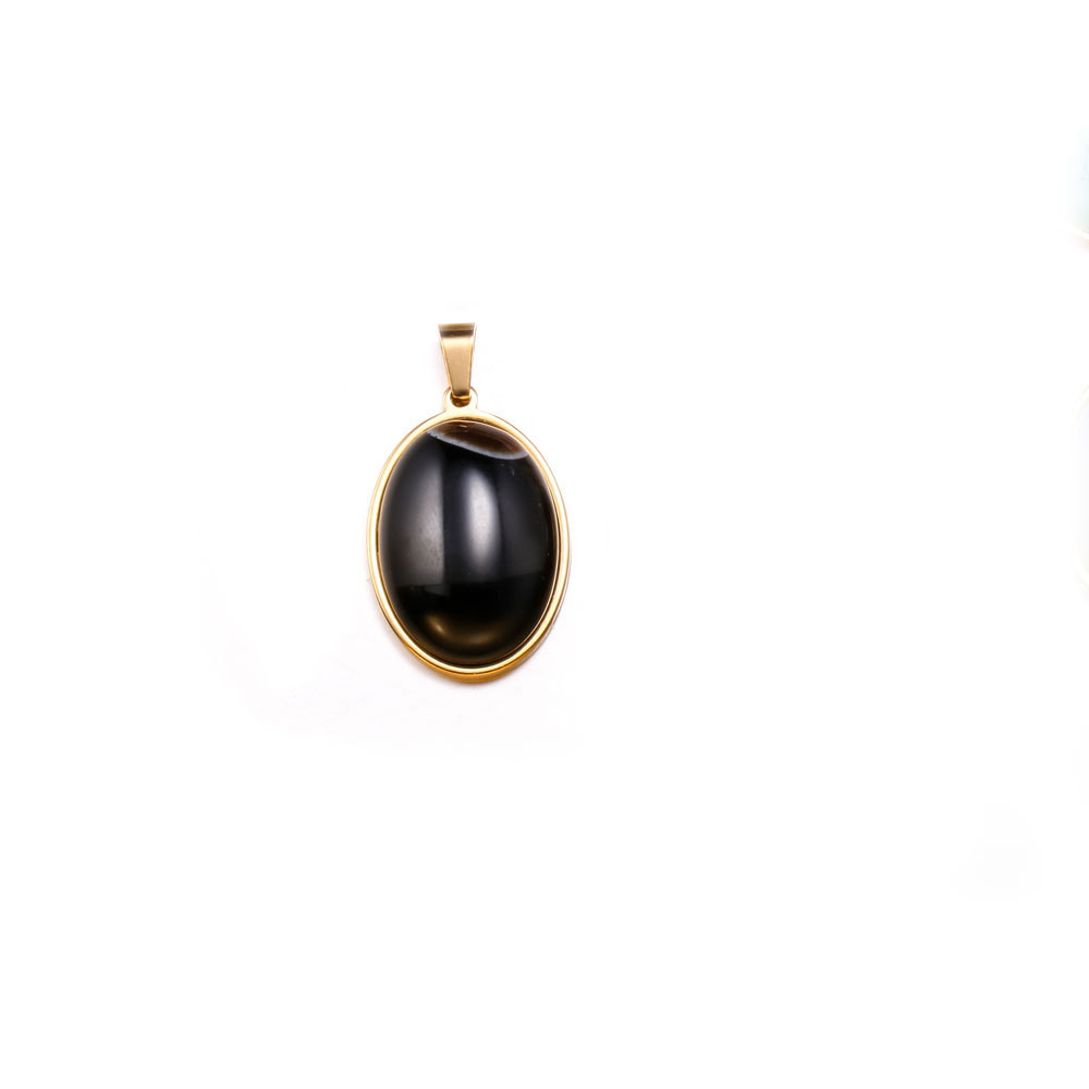 12 Black Agate