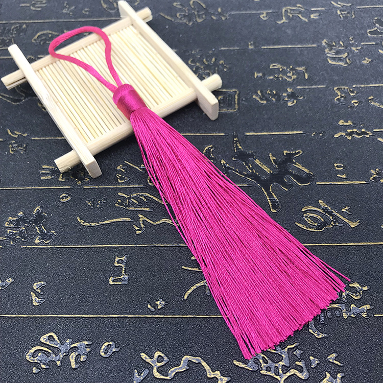 3:Customized tassel [rose red]