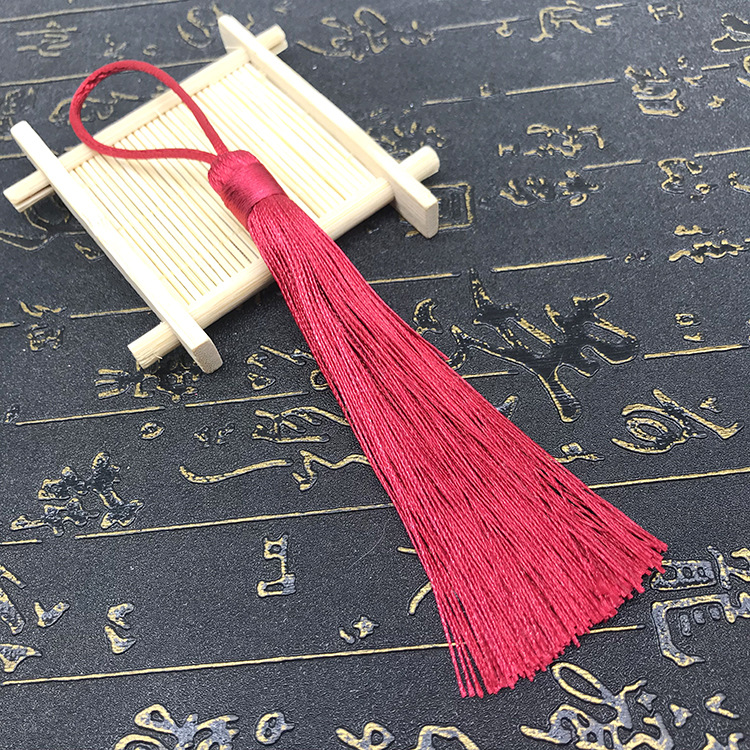 11:Customized tassel [wine red]