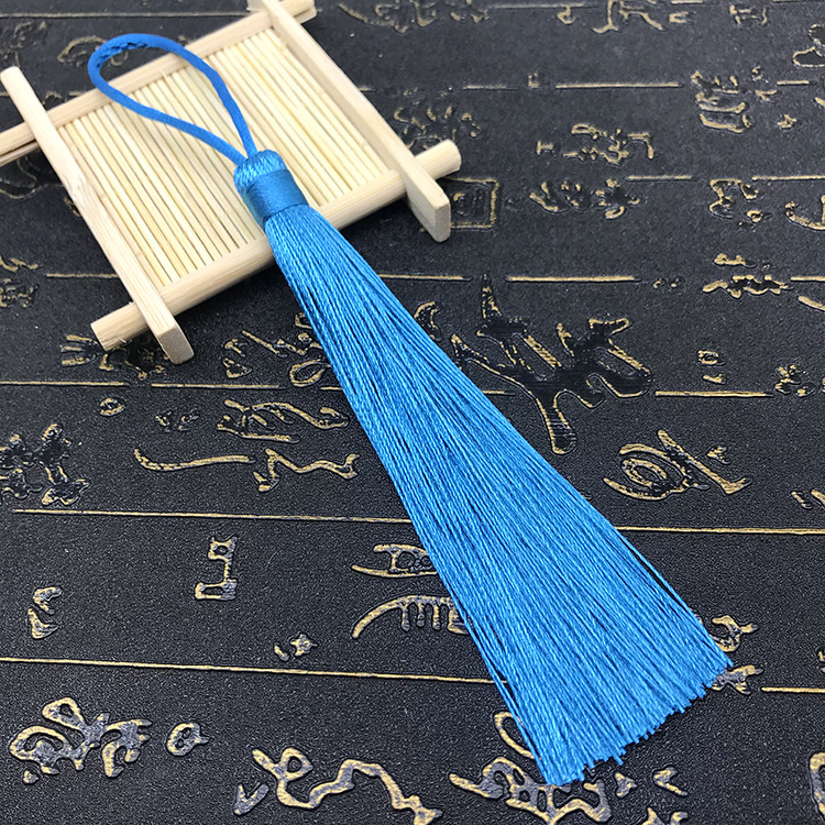 16:Customized tassel [lake blue]